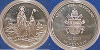 Vatican 500 Lire Monnaie étrangère, Vatican, Jean-Paul II en coffret -