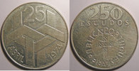 Portugal 250 Escudos 1974 Monnaie étrangère, Portugal  35,00 EUR  + 5,00 EUR frais d'envoi