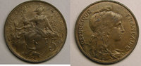5 Centimes 5 centimes 1906 Monnaie française, Dupuis  30,00 EUR  + 5,00 EUR frais d'envoi