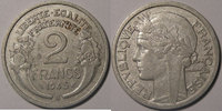 2 Francs 2 Francs Monnaie Française, Morlon en aluminium -