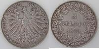 Allemagne 2 Gulden Allemagne, Frankfurt 1849, TTB/TTB+, KM#333 -