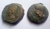 Rom Asse Lot: 2 x Asse von Augustus aus Spanien, u.a. Colonia Patricia -