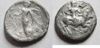 Griechenland Silber-Hemidrachme Hemidrachme von Himera auf Sizilien Nike/Reiter auf Ziegenbock -