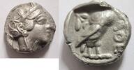 Griechenland Tetradrachme Tetradrachme von Athen in Attika Rs. Eule n. rechts stehend -