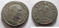 Rom Ae-Follis von Maximinus II. (Daia), geprägt in Nicomedia   Rs. Genius Ae-Follis 311-313 n. Chr. fast vorzüglich