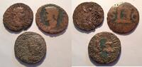 Rom Asse 27 v.-14 n. Chr. Lot: 3 x Asse von Augustus gering erhalten und... 25,00 EUR  + 6,00 EUR frais d'envoi