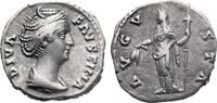 Roman Imperial - Rome AR Denarius - Diva Faustina I (died 140/1) - -