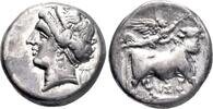 Greek - Campania AR Nomos / Didrachm c. 275-250 BC - Neapolis - gVF 500,00 EUR  + 8,00 EUR frais d'envoi