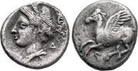 Greek - Corinthia AR Drachm c. 350-300 BC - Corinth - VF 250,00 EUR  + 8,00 EUR frais d'envoi