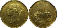 India Mohur 1841 Victoria AU 58 9898,68 EUR  + 34,43 EUR frais d'envoi