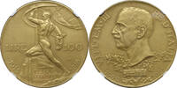 Italy 100 Lire 1925R Emmanuel III PF 62 MATTE 11017,66 EUR  + 34,43 EUR frais d'envoi