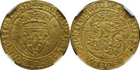 France ECU'OR 1380-1422 Charles VI MS 65 4303,77 EUR  + 34,43 EUR frais d'envoi