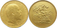 Great Britain Five Pounds 1902 Edward VII PR 62 Matte 7381,83 EUR  + 34,43 EUR frais d'envoi
