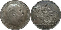Great Britain Crown 1902 Edward VII PF 64 Matte 1317,82 EUR  + 34,43 EUR frais d'envoi