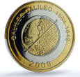 Somalia 250 shillings Galileo Galilei Science Space MS 67 PCGS trimetal coin 2009 SPL