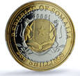 Somalia 250 shillings Galileo Galilei Science Space MS 67 PCGS trimetal coin 2009 SPL