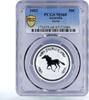 Australia 50 cent Australia 50 cent Year of the Horse MS68 PCGS silver coin 1/2 oz 2002 -