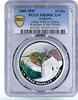 Andorra 10 diners Andorra 10 diners World of Wonders Great Chinese Wall PR69 PCGS silver coin 2009 -