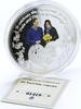 Ghana 1 cedi Ghana 1 cedi The Royal Baby proof colored silverplated Cu coin 2013 -