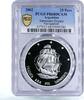 Argentina 25 pesos Argentina 25 pesos Presidente Sarmiento Ship Clipper PR68 PCGS silver coin 2002 -