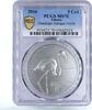 Ghana 5 cedis Ghana 5 cedis Endangered Wildlife Flamingo Bird Fauna MS70 PCGS silver coin 2016 -