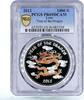 Laos 1000 kip Laos 1000 kip Lunar Calendar Year of the Dragon PR69 PCGS colored Ag coin 2012 -