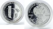 Armenia 500 dram Armenia 500 dram Alphabet - E proof silver coin 2013 -