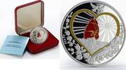 Ghana 5 cedis Ghana 5 cedis Dreams come true Scarlet Sails Ship colored silver coin 2014 -