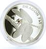 Tokelau 5 dollars Tokelau 5 dollars Endangered Wildlife Dragonfly Fauna proof silver coin 2012 -