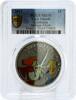 Cook Islands 5 dollars Cook Islands 5 dollars Soviet Cartoons Cinderella Prince MS70 PCGS Ag coin 2013 -