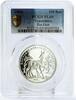 Transdnistria 100 rubles Transnistria 100 rubles Local Fauna Roe Deers Animals PL69 PCGS silver coin 2004 -