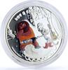 Cook Islands 5 dollars Cook Islands 5 dollars Soviet Cartoons Puss in Boots Cat Ogre silver coin 2013 -