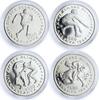 Bosnia and Herzegovina 500 dinara Bosnia and Herzegovina set of 4 coins Atlanta Olympic Games CuNi coins 1996 -