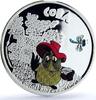 Cook Islands 5 dollars Cook Islands 5 dollars Soviet Cartoons Winnie Pooh Owl Bird silver coin 2011 -
