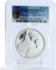 Romania 10 lei Romania 10 lei Emperor Trajan Monument Tropaeum Traiani PR69 PCGS Ag coin 2009 -