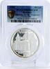 Romania 10 lei Romania 10 lei Sambata Sus Monastery Church Architecture PR69 PCGS Ag coin 2008 -