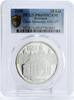 Romania 10 lei Romania 10 lei Cozia Monastery Church Architecture PR69 PCGS silver coin 2008 -