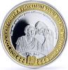Samoa 10 dollars Samoa 10 dollars 8th Commandment Shall Not Bear Witness gilded silver coin 2010 -