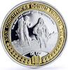 Samoa 10 dollars Samoa 10 dollars 9th Commandment Shall Not Covet Another's Wife silver coin 2010 -