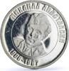 North Macedonia 100 denari Macedonia 100 denari Statehood Mikhailo Apostolski Politics proba Ag coin 2003 -