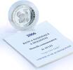 Moldova 10 lei Moldova 10 lei Red Book Great Bustard Dropie Bird Fauna silver coin 2006 -