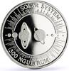 Bhutan 300 ngultrum Bhutan 300 ngultrum Solar System Planets Space proof silver coin 1992 -