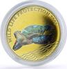Democratic Republic of the Congo 10 francs Congo 10 francs Conservation Wildlife Sea Turtle Fauna proof silver coin 2003 -