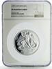 Isle of Man 5 angel Isle of Man 5 angel Archangel Michael KM-1326 PF68 NGC silver coin 1995 -