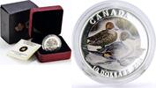 Canada 10 dollars Canada 10 dollars Conservation Wildlife Pintail Duck Bird Fauna proof silver coin 2014 -