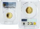Lebanon 10 piastres Lebanon 10 piastres Cedar Tree KM-E12 ESSAI TRIAL SP68 PCGS NiBrass coin 1972 -