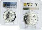 Trinidad and Tobago 10 dollars Trinidad and Tobago 10 dollars 10th Independence Ship Clipper KM-24a PR68 PCGS silver coin 1975 -
