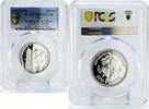 Togo 500 francs Togo 500 francs Moon Landing Apollo 11 Launch Scene Space PR69 PCGS silver coin 1999 -