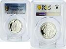 Togo 500 francs Togo 500 francs Moon Landing Walking Astronaut Space PR69 PCGS silver coin 1999 -