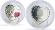 Cook Islands 5 dollars Cook Islands 5 dollars Princess Diana Death England's Rose Politics silver coin 2007 -